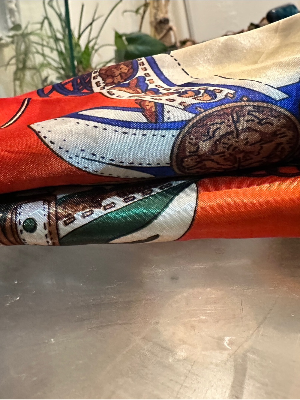 Vintage Equestrian Motifs Scarf Bundle
